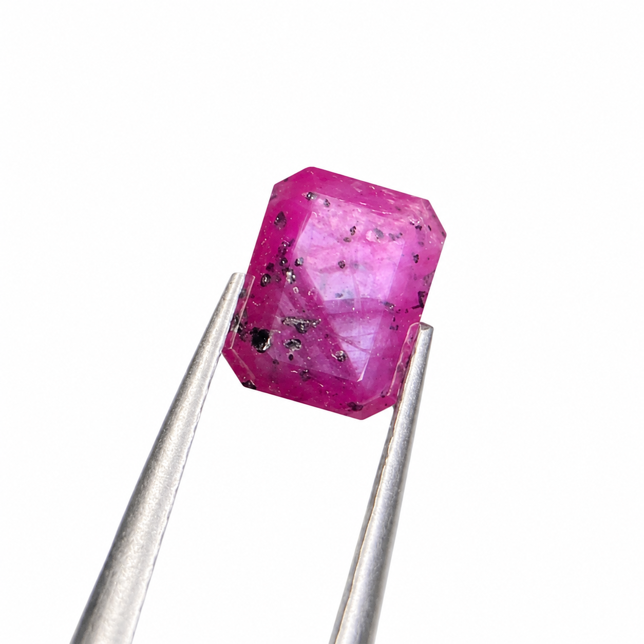 1.45 ct Natural Trapiche Sapphire Gemstone from Pakistan