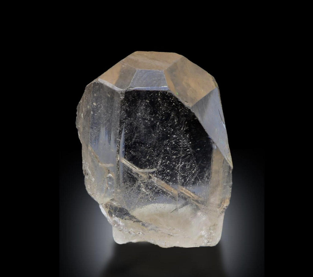 Gemmy Topaz Crystal – Skardu, Gilgit-Baltistan, Pakistan (Thumbnail 2.0 cm) – Terminated Single Crystal