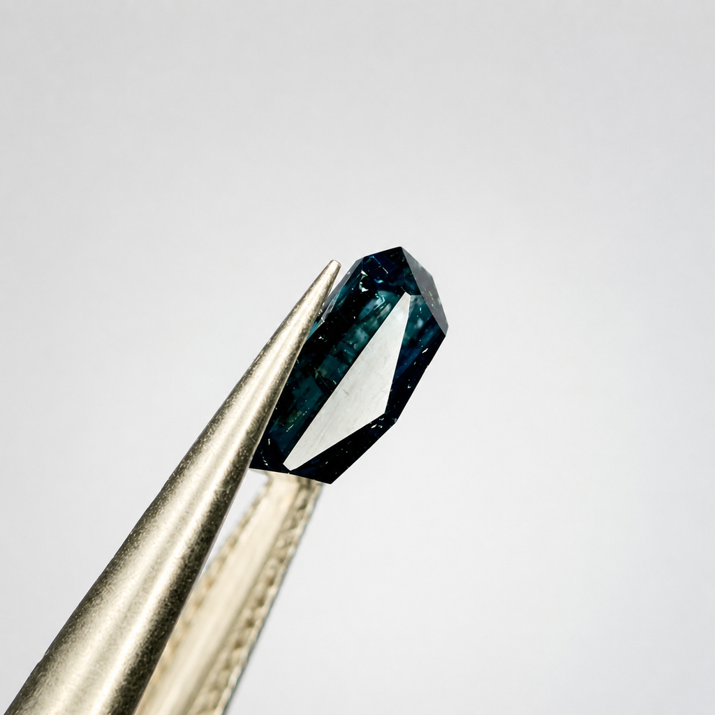 1.20 ct Natural Blue Tourmaline Gemstone from Afghanistan
