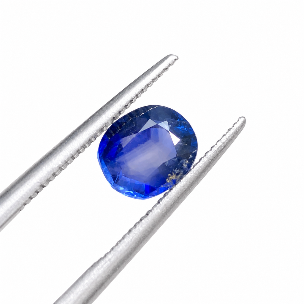 0.90 ct Natural Blue Sapphire Gemstone from Pakistan