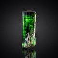 Terminated Green Tourmaline Crystal from Kunar, Afghanistan