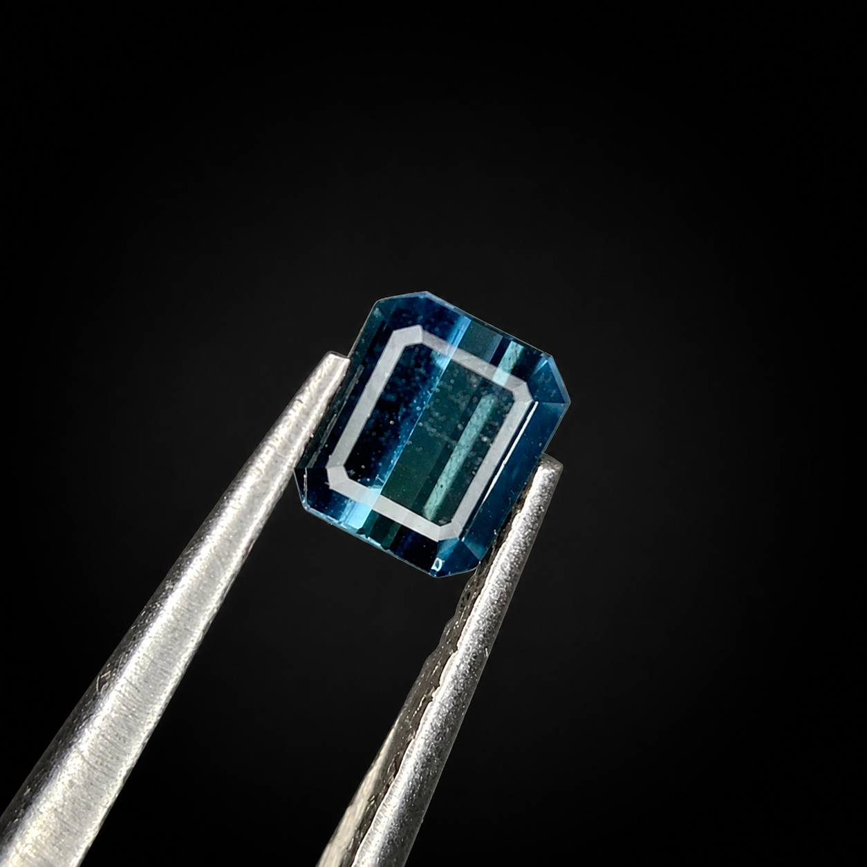 0.30 ct Blue Tourmaline Cut Gemstone from Paprook, Afghanistan