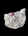 Red Beryl Crystal on Matrix – Wah Wah Mountains Utah Miniature Specimen