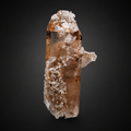 Lustrous Brown Topaz Crystal from Thomas Range, Utah